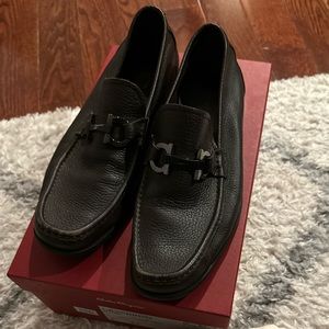 Salvatore Ferragamo, NERO PEBBLE CALF